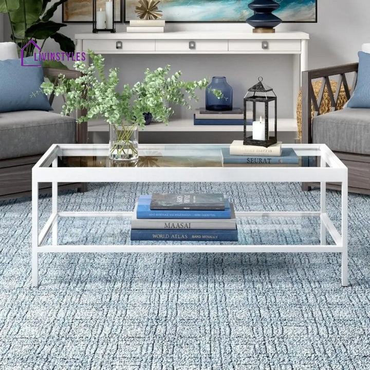 Kaushik Metal Coffee Table For Living Room