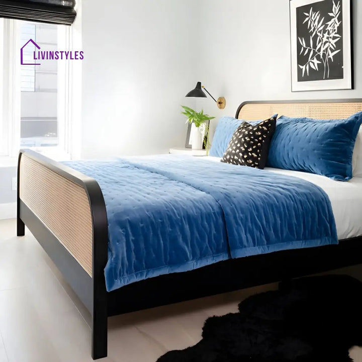 Kavir Solid Wood Bed Without Storage