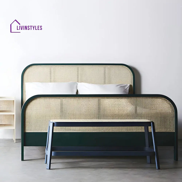 Kavir Solid Wood Bed Without Storage