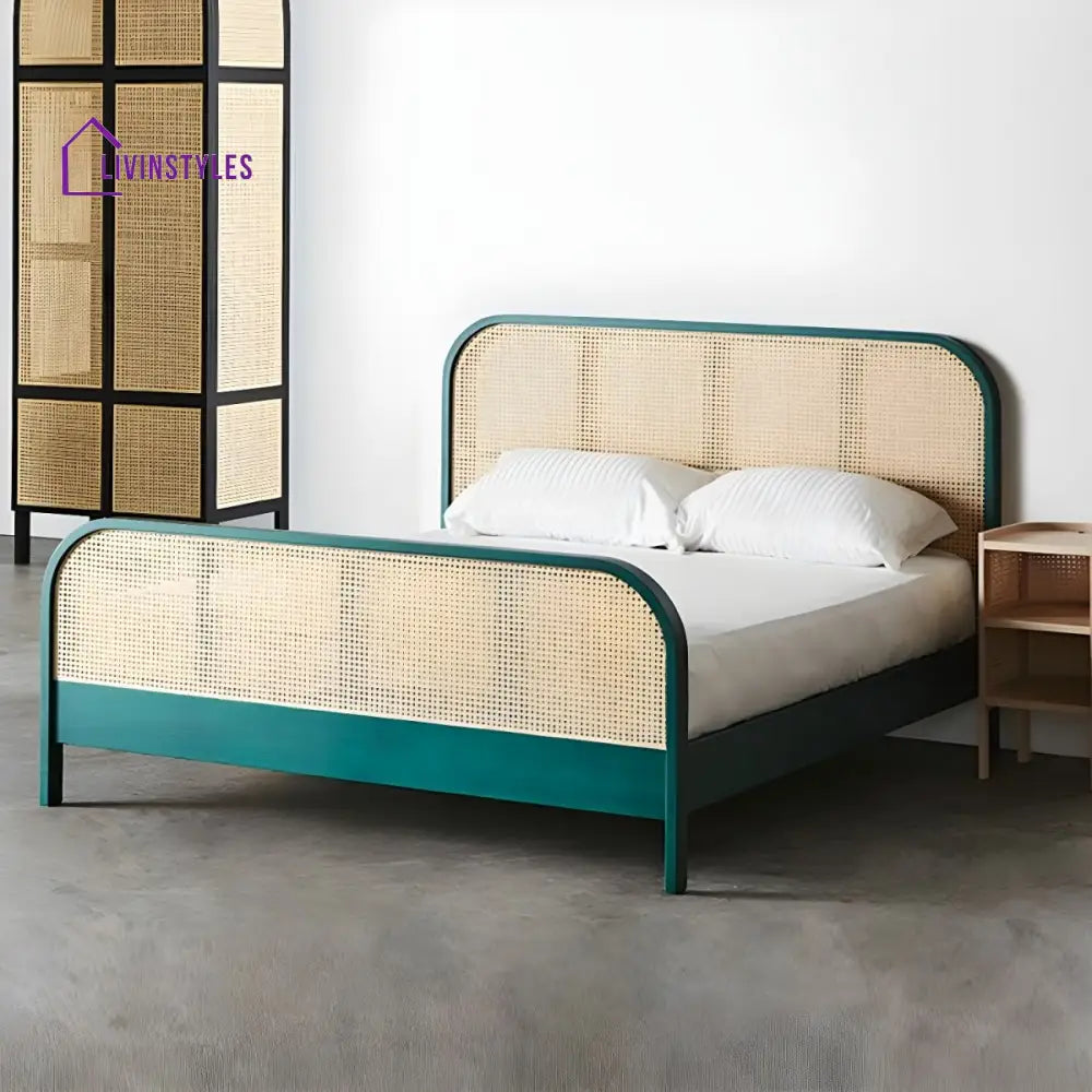 Kavir Solid Wood Bed Without Storage