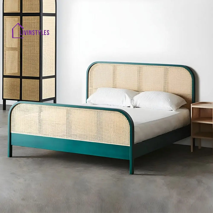 Kavir Solid Wood Bed Without Storage
