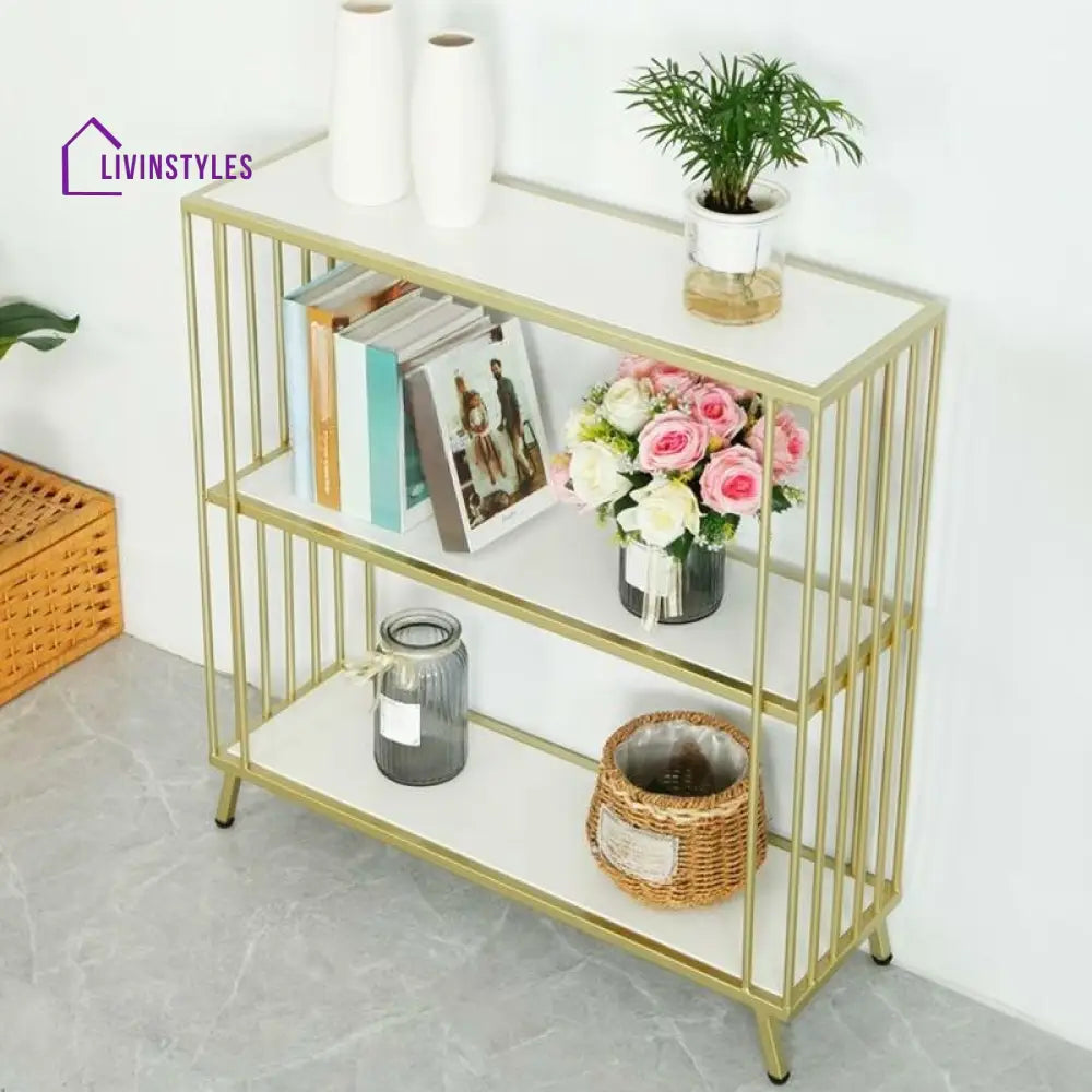 Kavir Stainless Steel Living Room Console Table