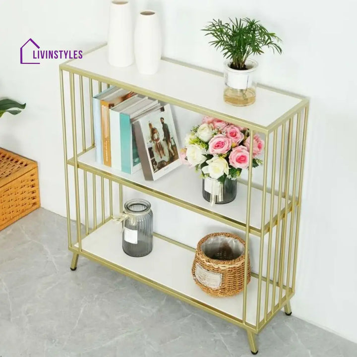 Kavir Stainless Steel Living Room Console Table