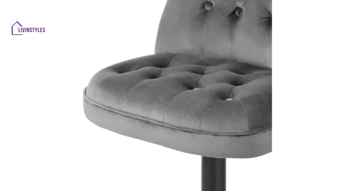 Grey Color Cellan Swiel Adjustable Bar Stool
