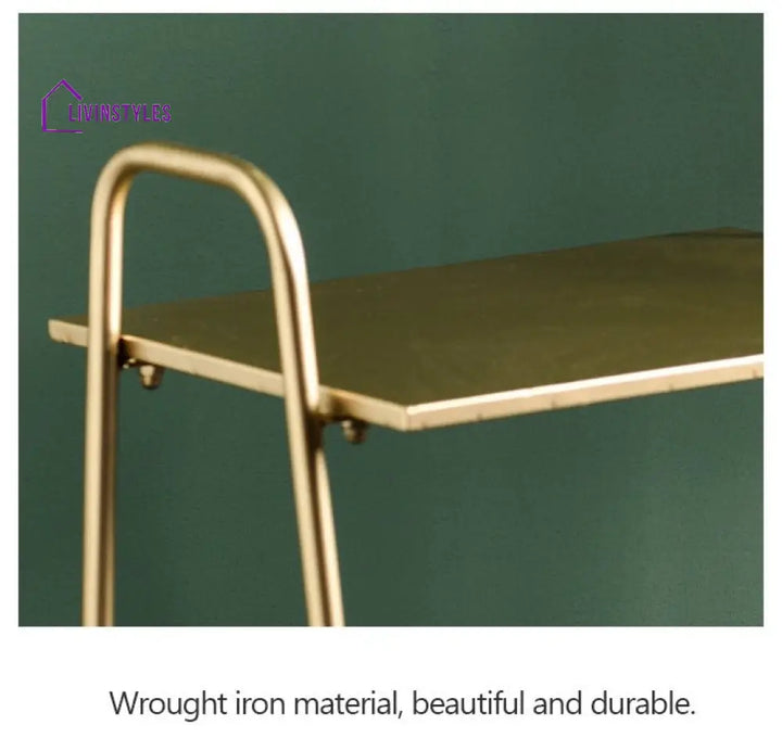 Kavita Metal And Marble Side Table