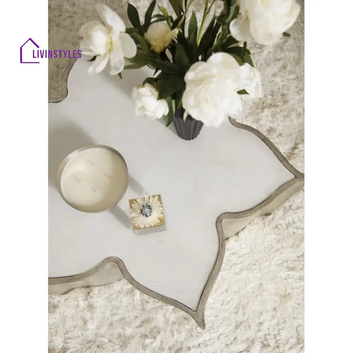 Kavita Stainless Steel Coffee Table | Designer Coffee Table