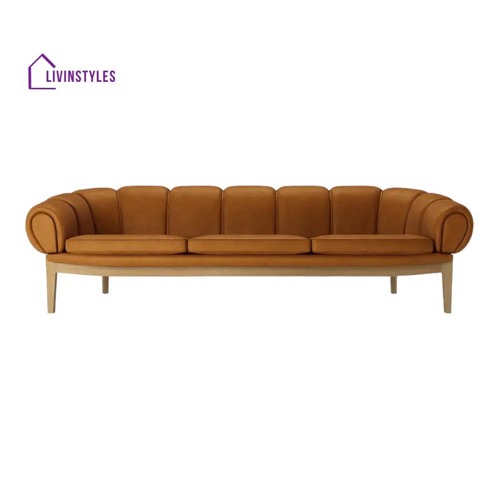 Adaya 3 Seater Sofa Brown
