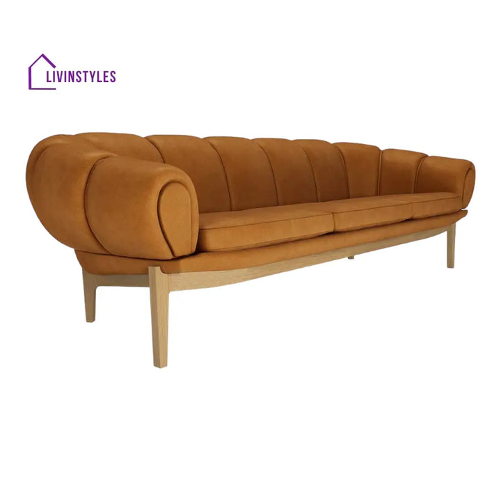 Adaya 3 Seater Sofa Brown