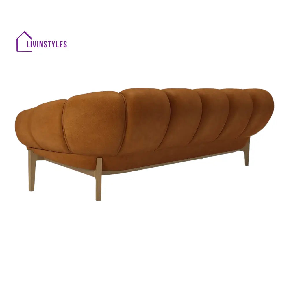 Adaya 3 Seater Sofa Brown