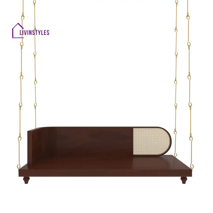 Kavya Elegant Wooden Indoor Swing with Minimalist Design – Perfect for Modern Homes Swing