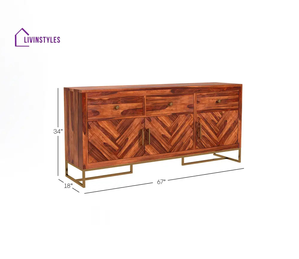 Kavya Sheesham Wood Cabinet and Sideboard