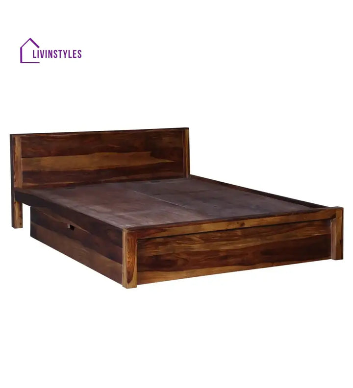 Acro Solid Wood Storage Beds with Drawer Bedroom Furniture Sets