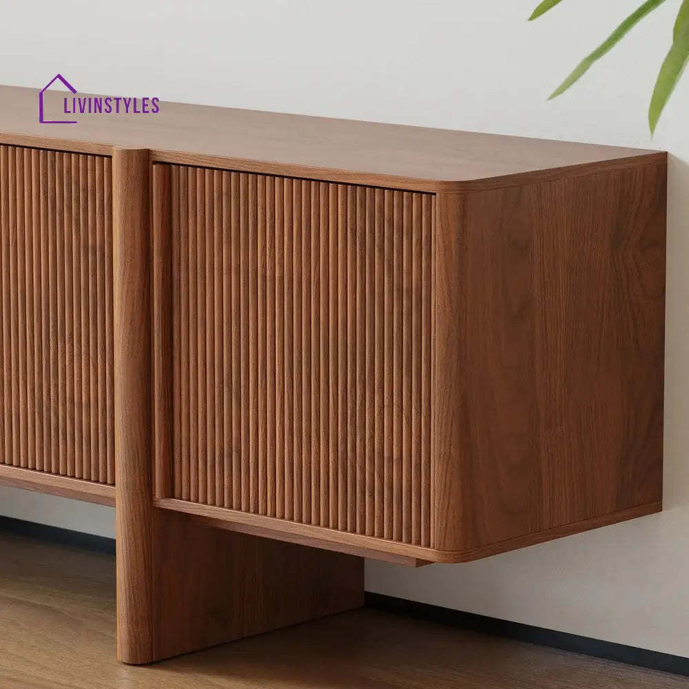 Kayla Solid Sheesham Wood Tv Unit | Console for Living Room