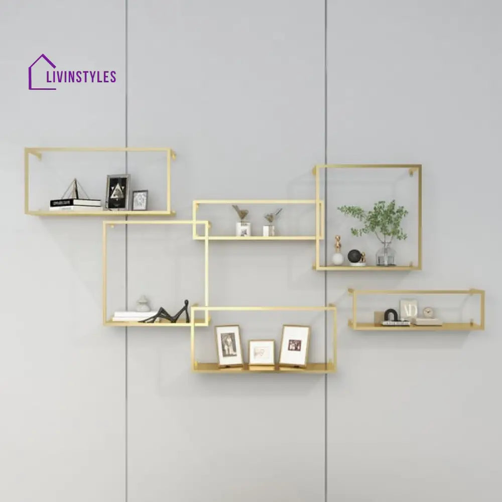 Kelly Metal Wall Shelves