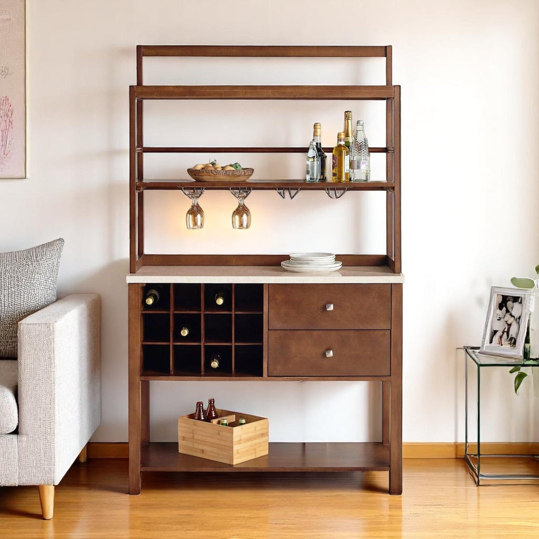 Ruslan Chic High Bar Cabinet & Counter