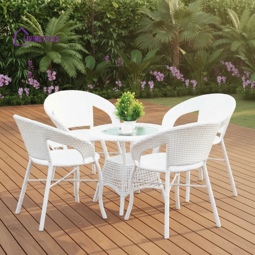 Kennedy 5-Piece Outdoor Rattan Wicker Patio Bistro Set Patio Set