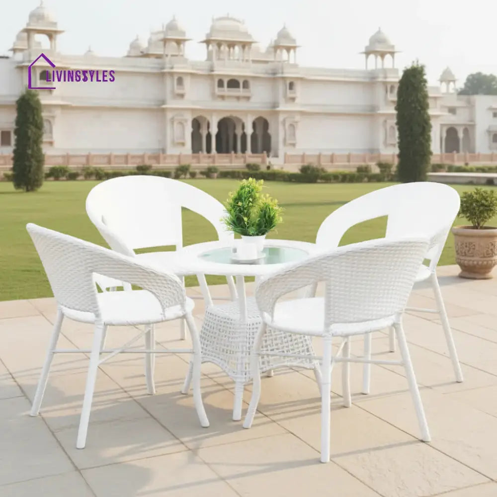 Kennedy 5-Piece Outdoor Rattan Wicker Patio Bistro Set Patio Set