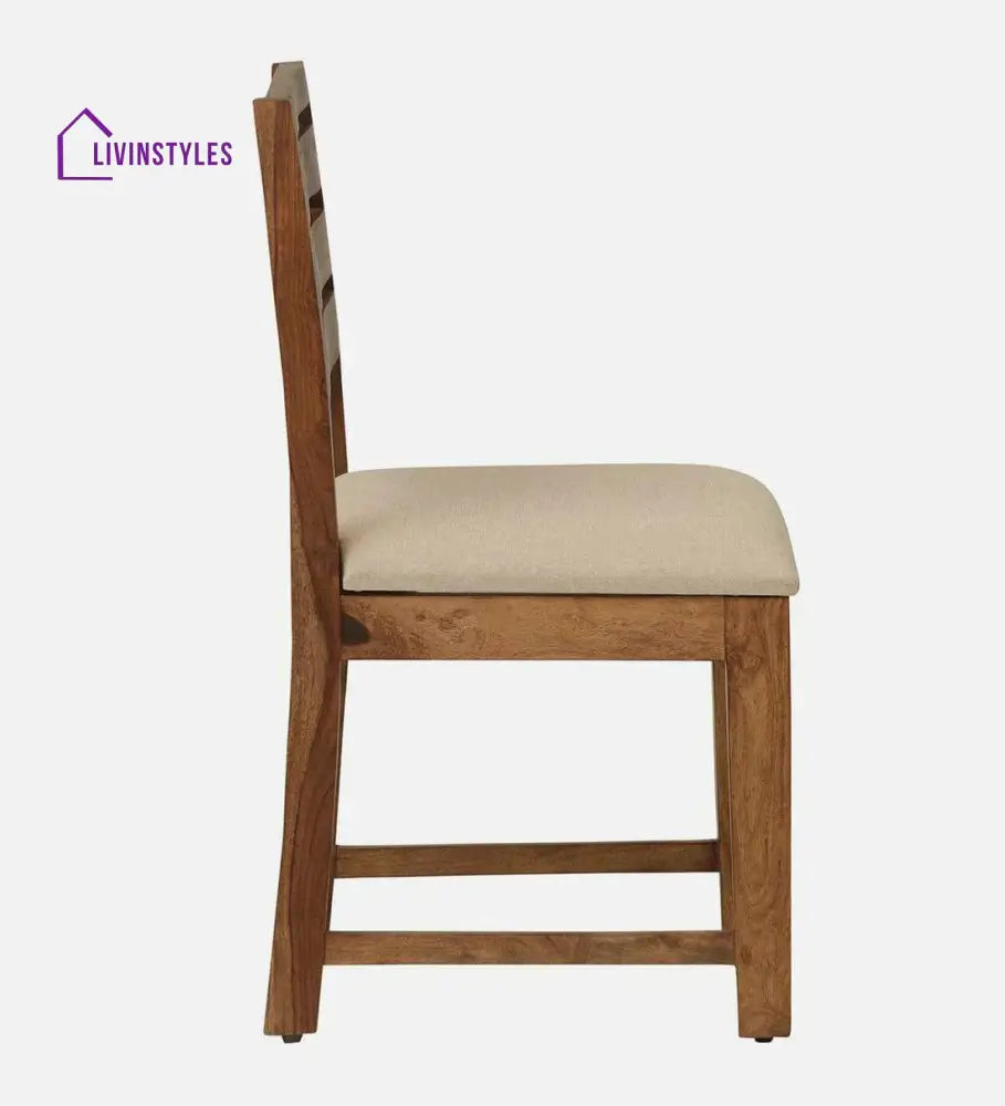 Kentan Sheesham Wood 6 Seater Dining Set In Rustic Teak With Bench,