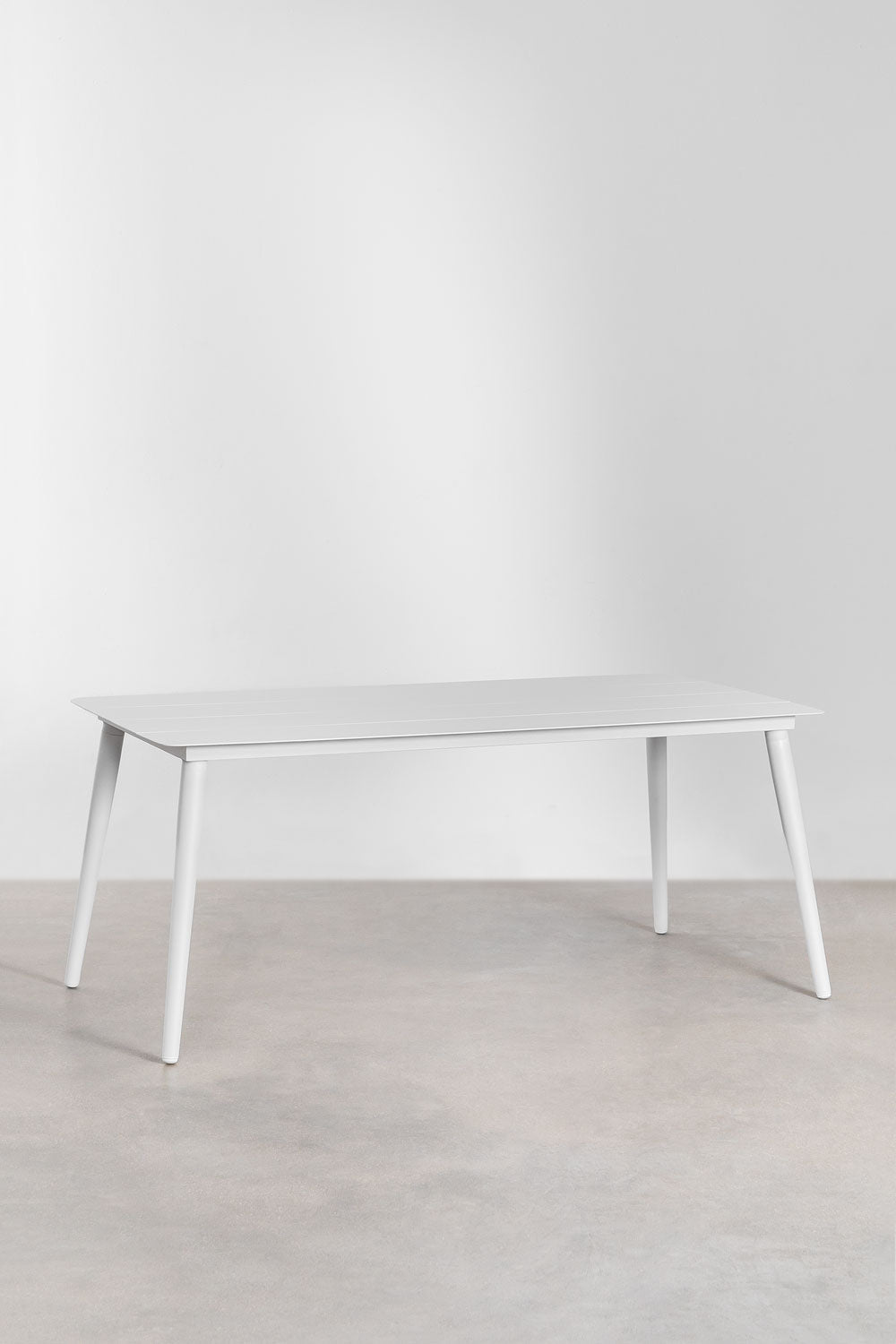 Trinidad Outdoor Patio Dining Seating Set 4 Chairs and 1 Table Set (White) Braided & Rope