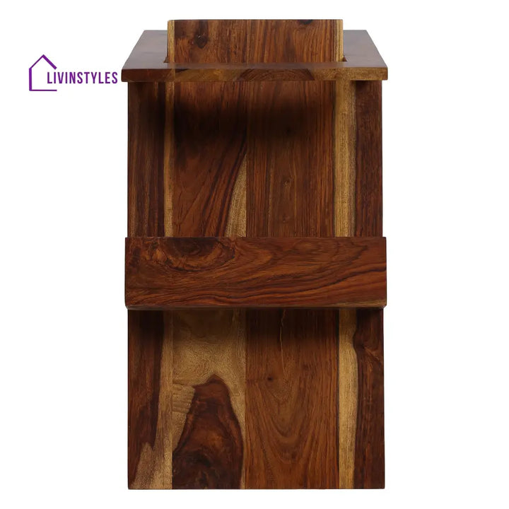 Khrystyna Magazine Rack Side Table