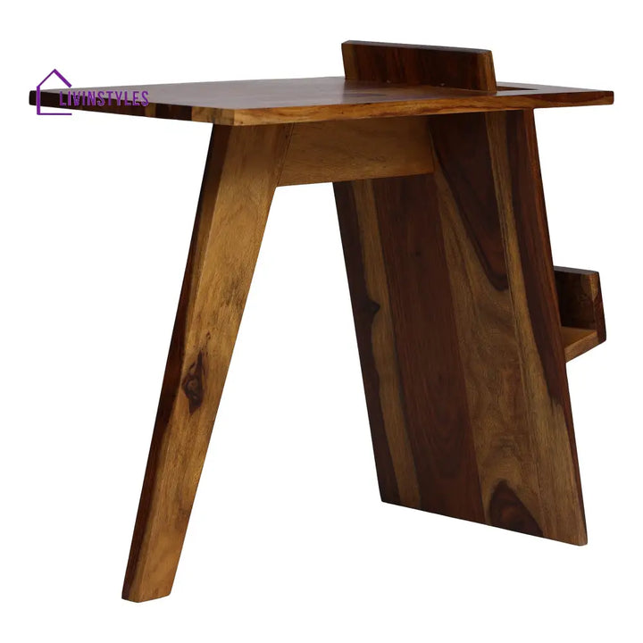 Khrystyna Magazine Rack Side Table