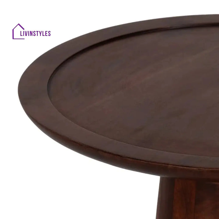 Kian Solid Wood Drink Table | End Table | Side Table for Living Room