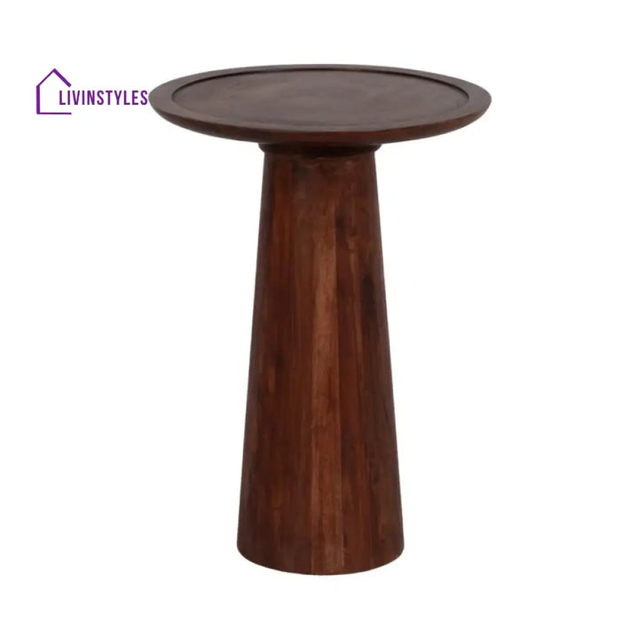 Kian Solid Wood Drink Table | End Table | Side Table for Living Room
