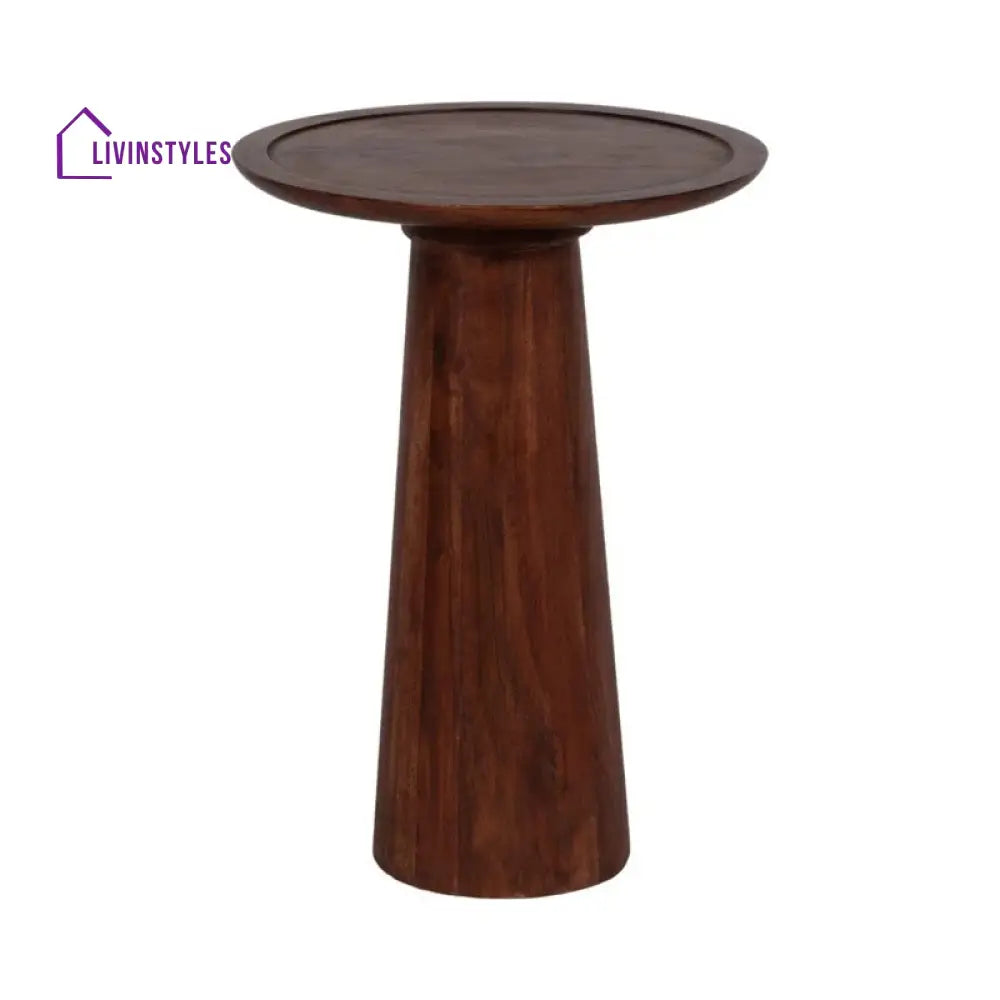 Kian Solid Wood Drink Table | End Table | Side Table for Living Room