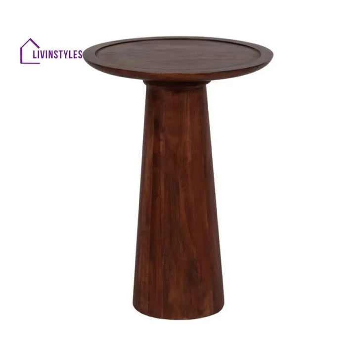 Kian Solid Wood Drink Table | End Table | Side Table for Living Room