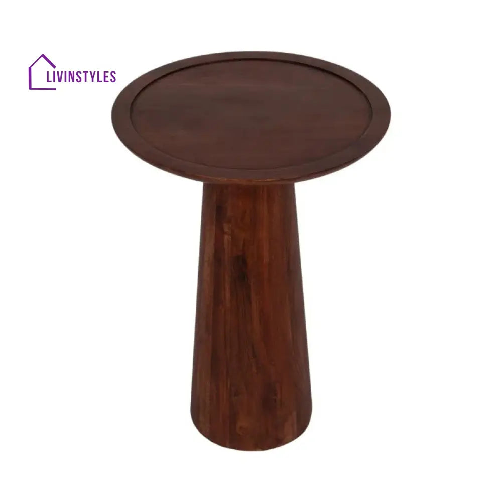 Kian Solid Wood Drink Table | End Table | Side Table for Living Room