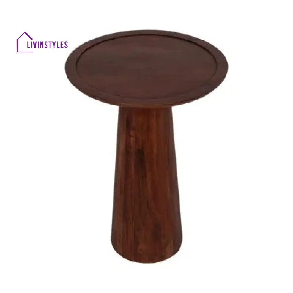 Kian Solid Wood Drink Table | End Table | Side Table for Living Room