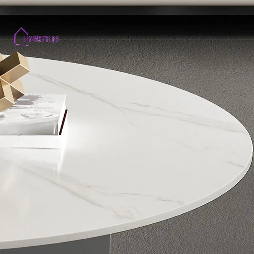 Kian Stainless Steel Frame Coffee Table for Living Room