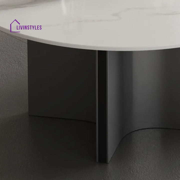 Kian Stainless Steel Frame Coffee Table for Living Room
