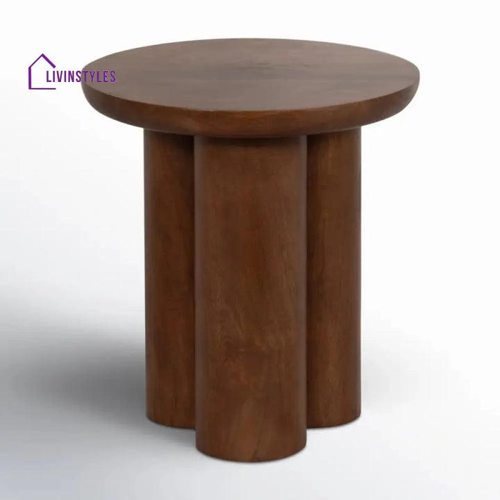Kiara Solid Wood Drink Table | End Table | Side Table for Living Room