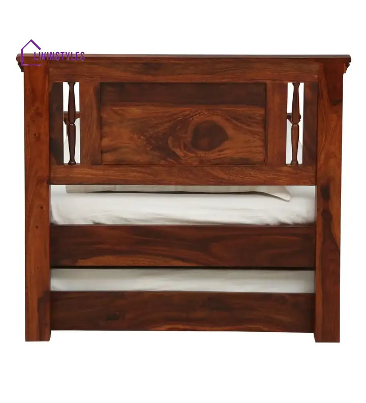 Devanti Traditional Solid Wood Trundle Beds Bedroom Furniture Sets