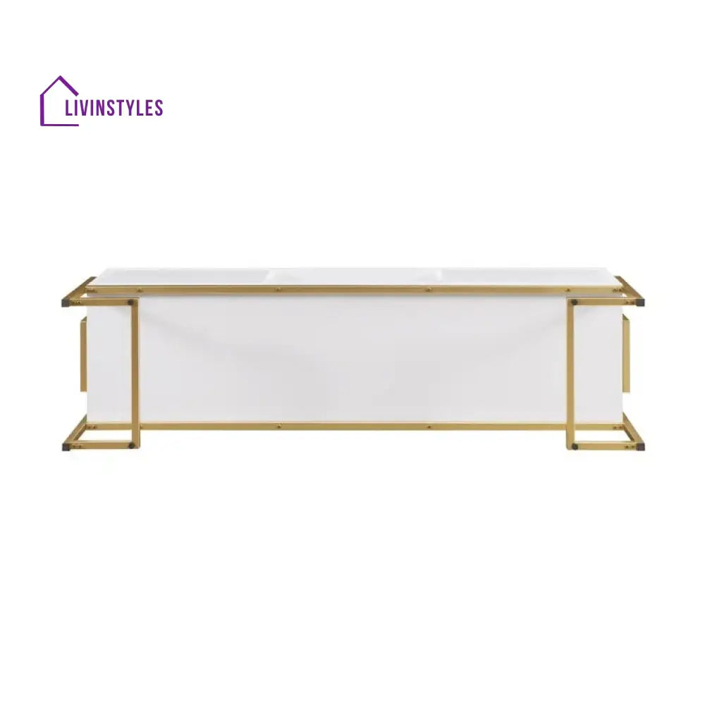 Kinsley Wooden Finish Tv Unit Stand for Living Room