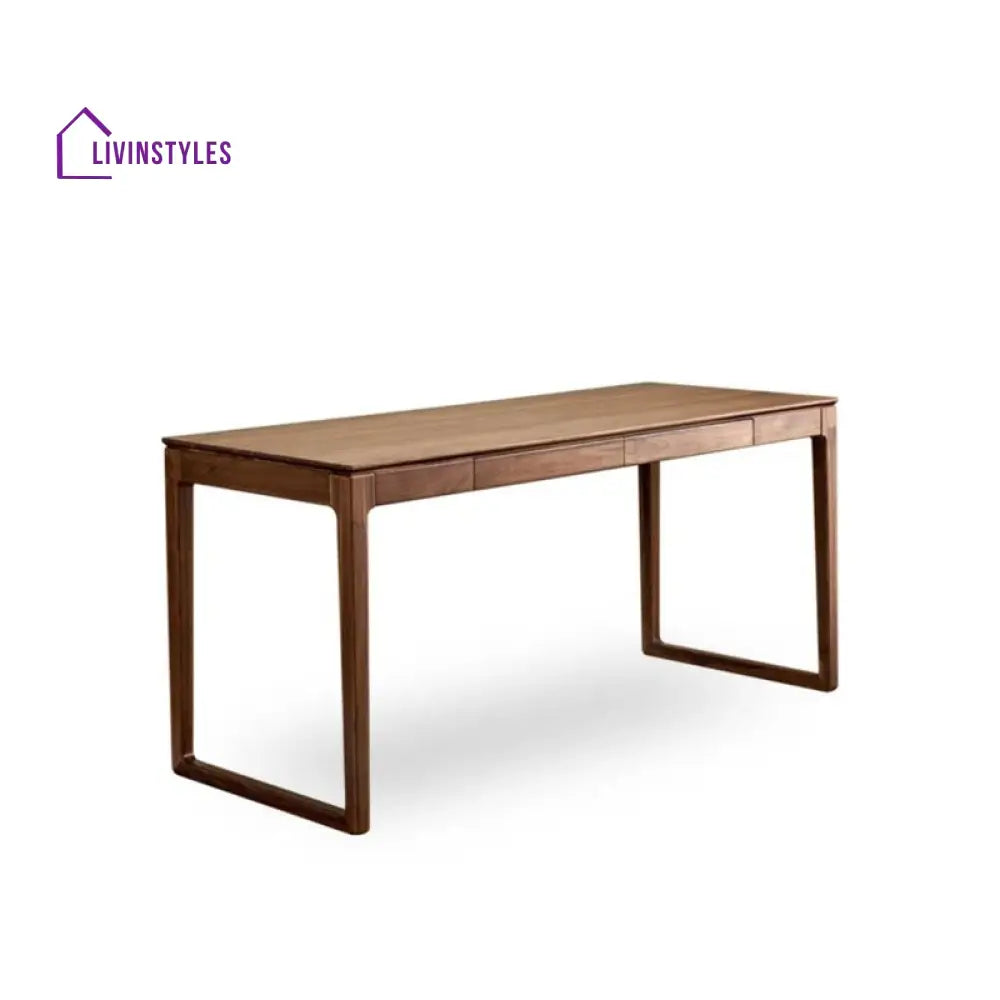 Kira Solid Wood Study Table for Students