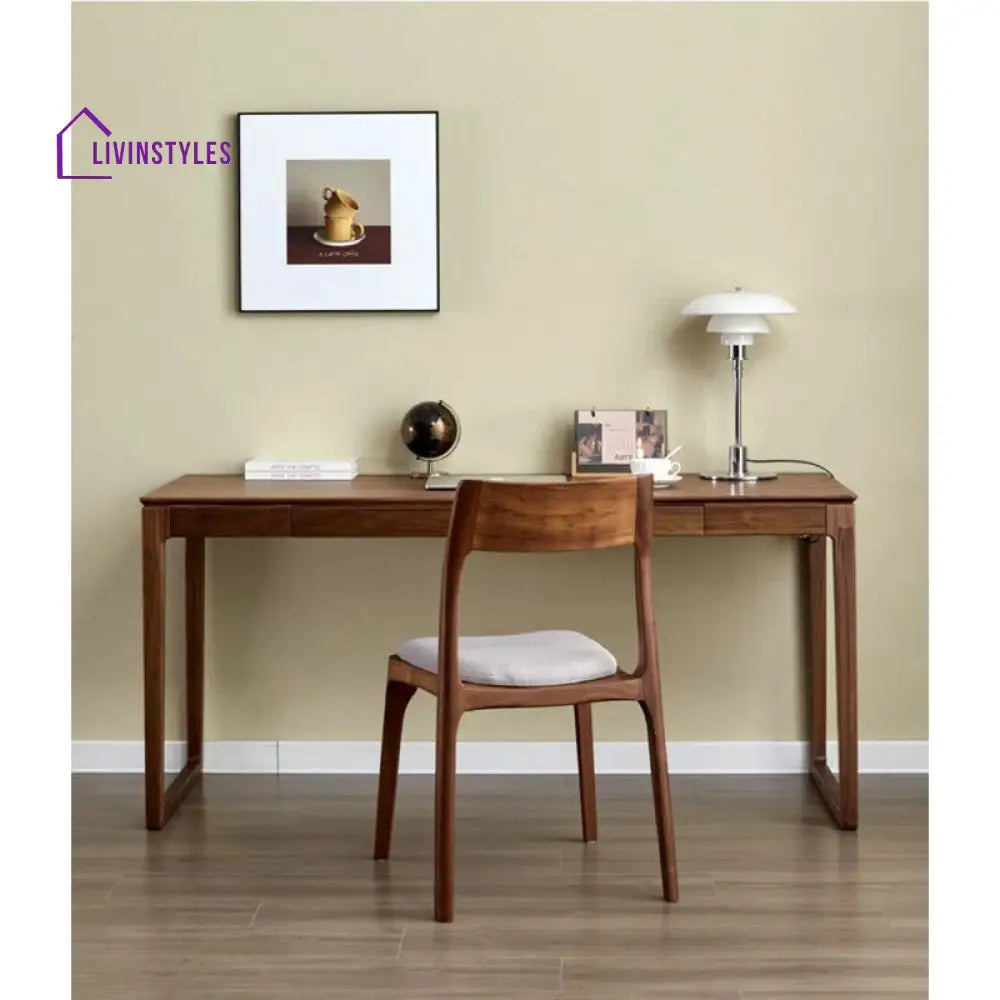 Kira Solid Wood Study Table for Students