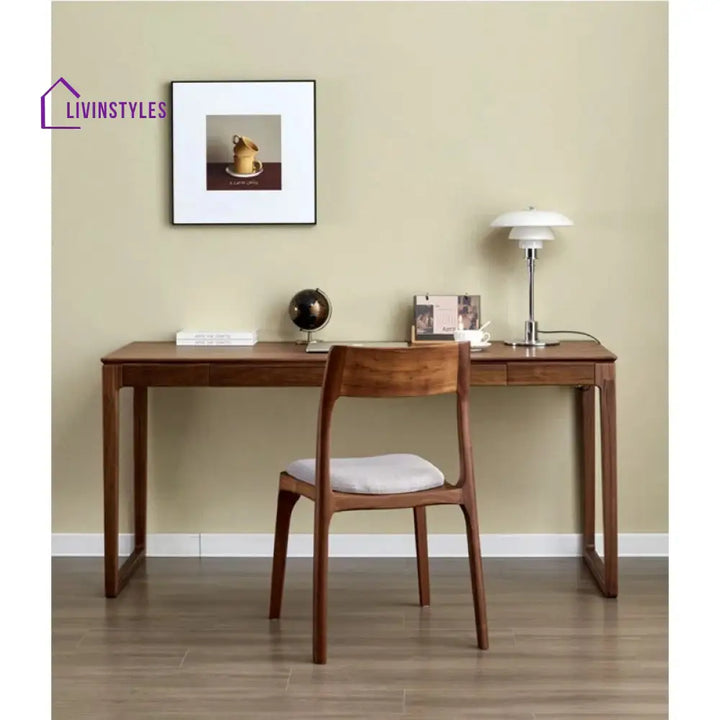 Kira Solid Wood Study Table for Students