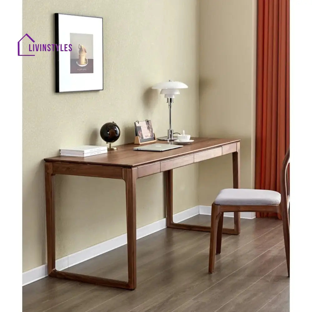 Kira Solid Wood Study Table for Students