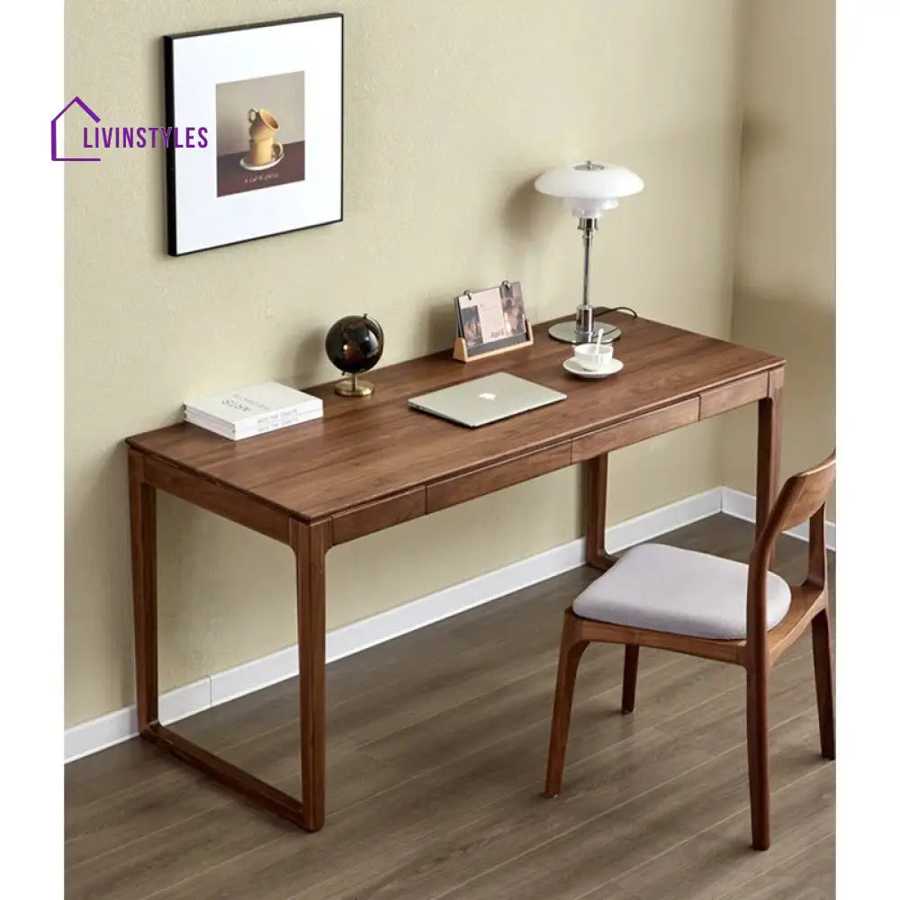 Kira Solid Wood Study Table for Students
