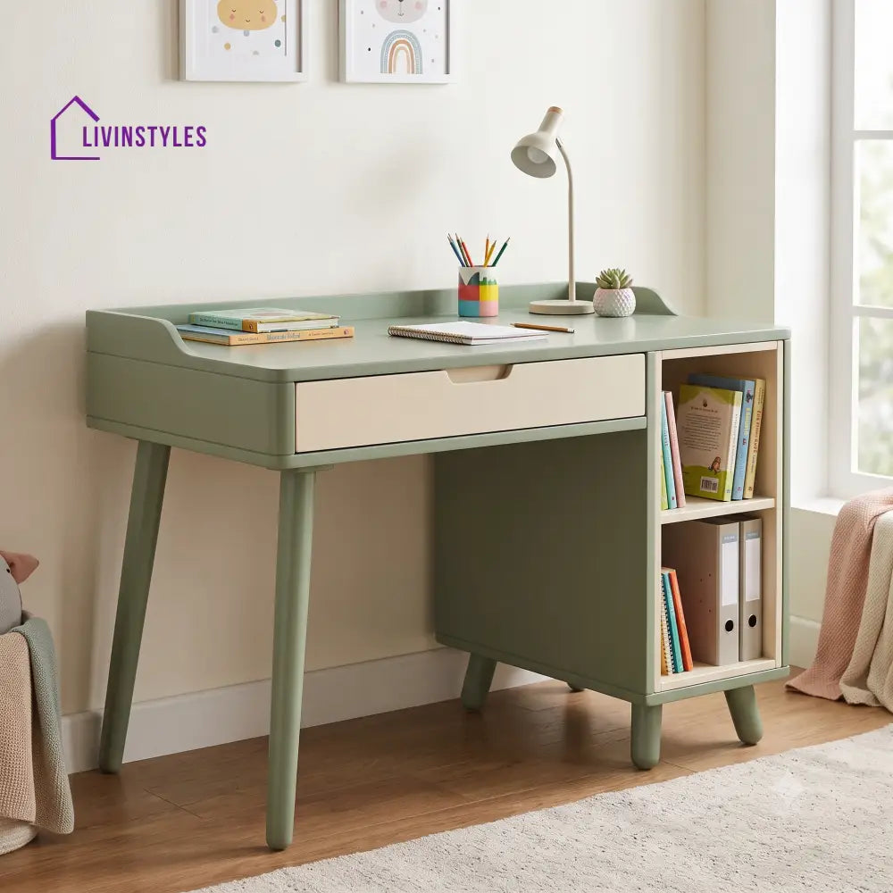Kiruthika Mango Wood Kids Study Table | Study Table for Kids
