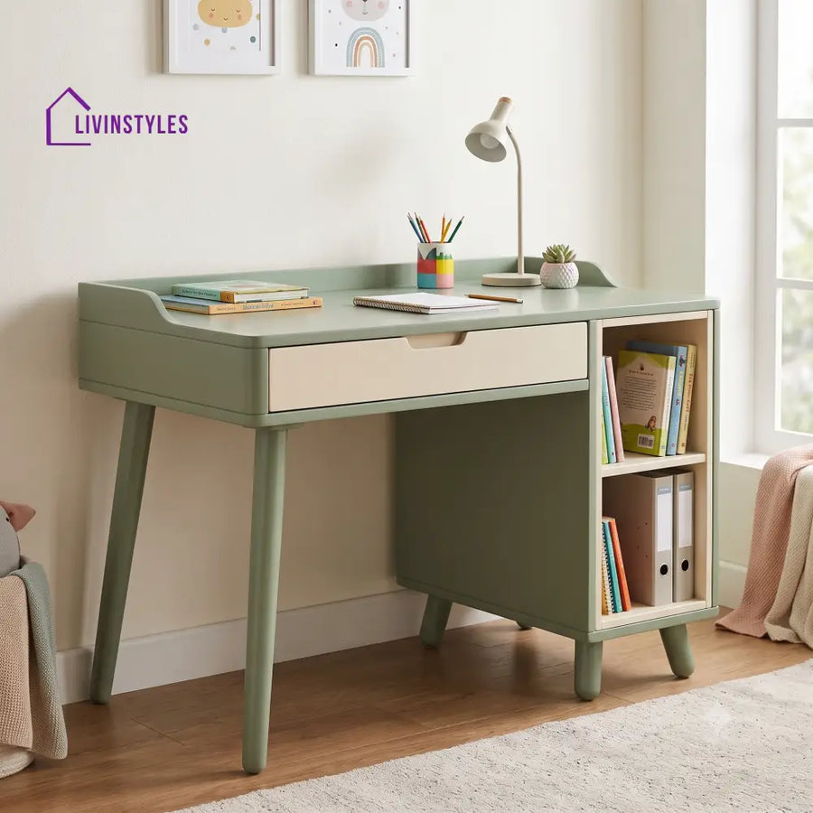 Kiruthika Mango Wood Kids Study Table | Study Table for Kids