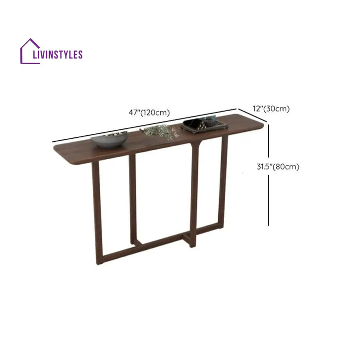 Kiyan Wooden Living Room Console Table
