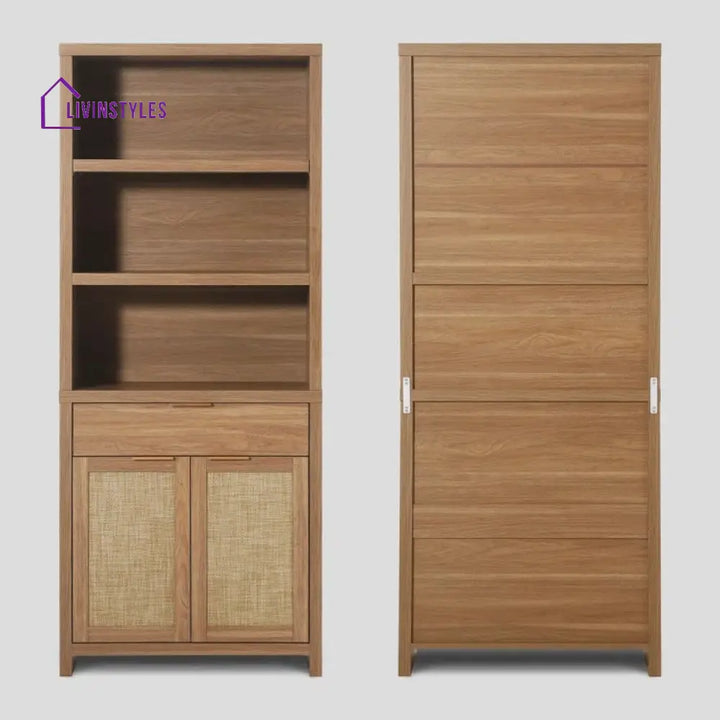 Klavdia Engineered Wood Bookshelves | Bookshelf for Living Room | Bedroom | Drawing Room | Study Room