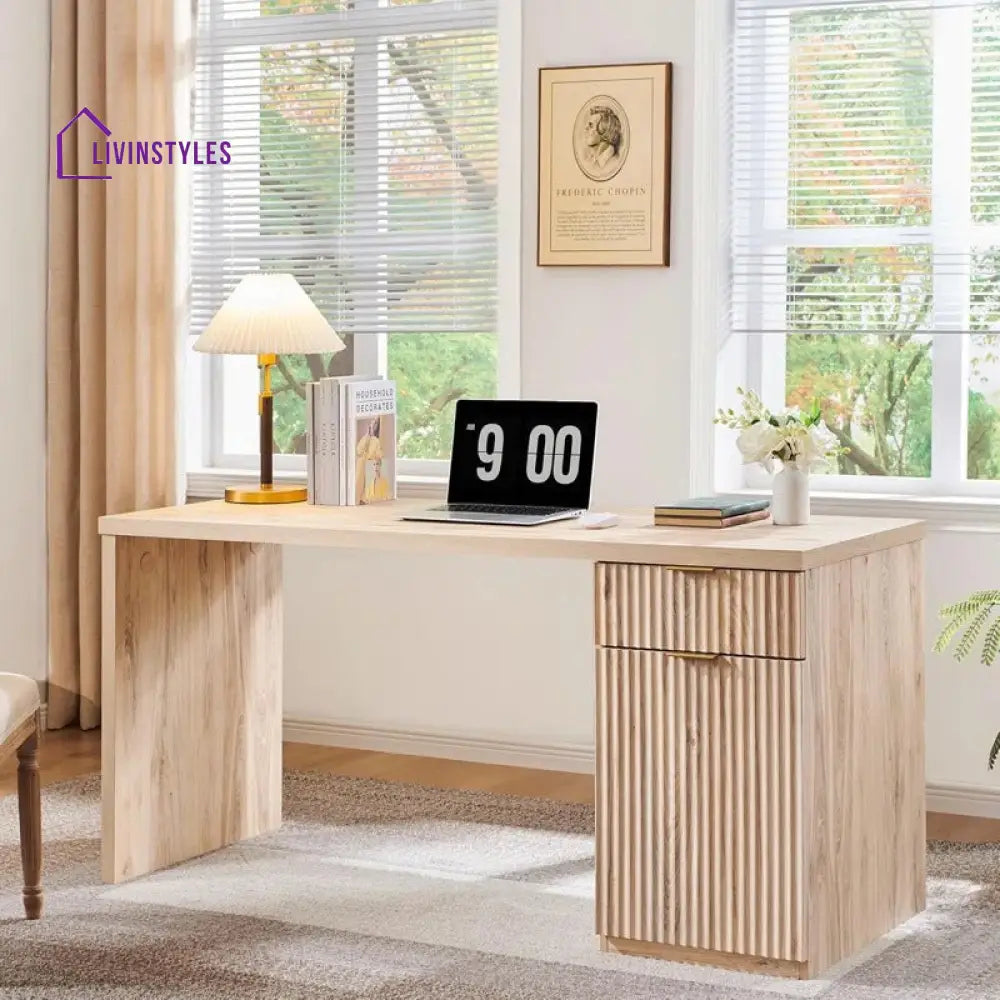 Klavdiya Solid Wood Study Table for Students