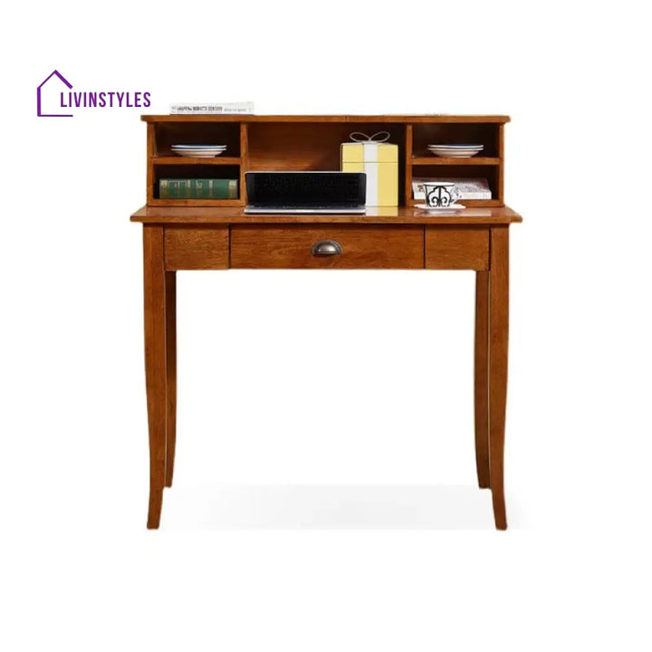 Klim Solid Wood Study Table for Students