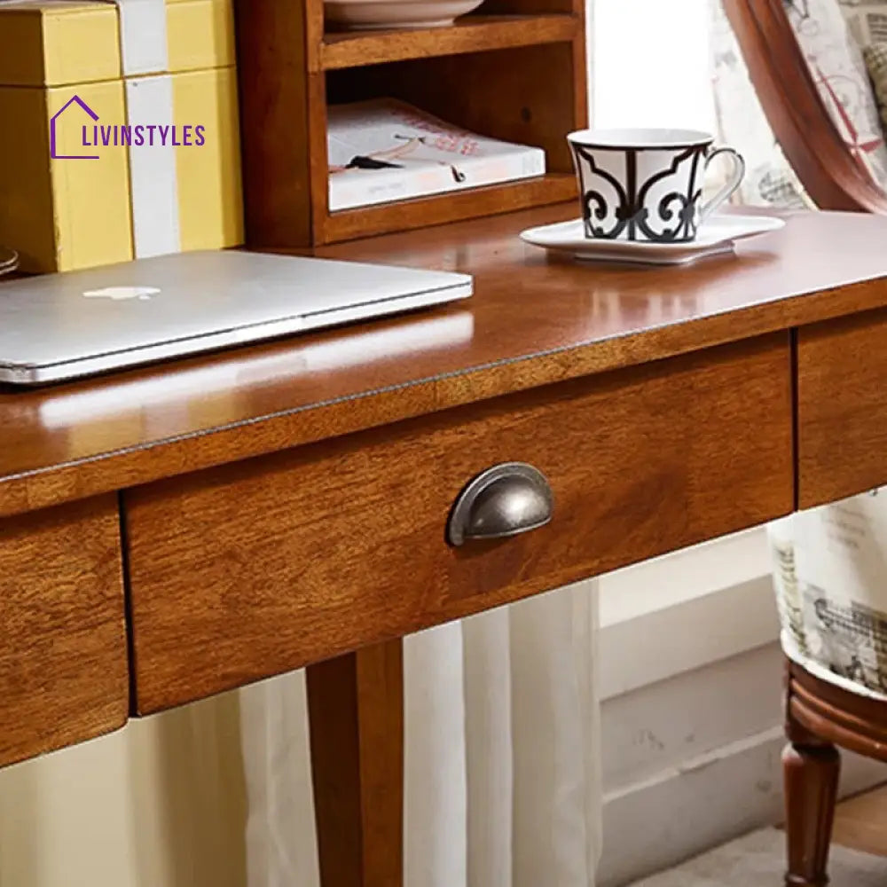 Klim Solid Wood Study Table for Students
