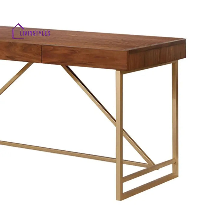 Konstantin Solid Wood Study Table for Students