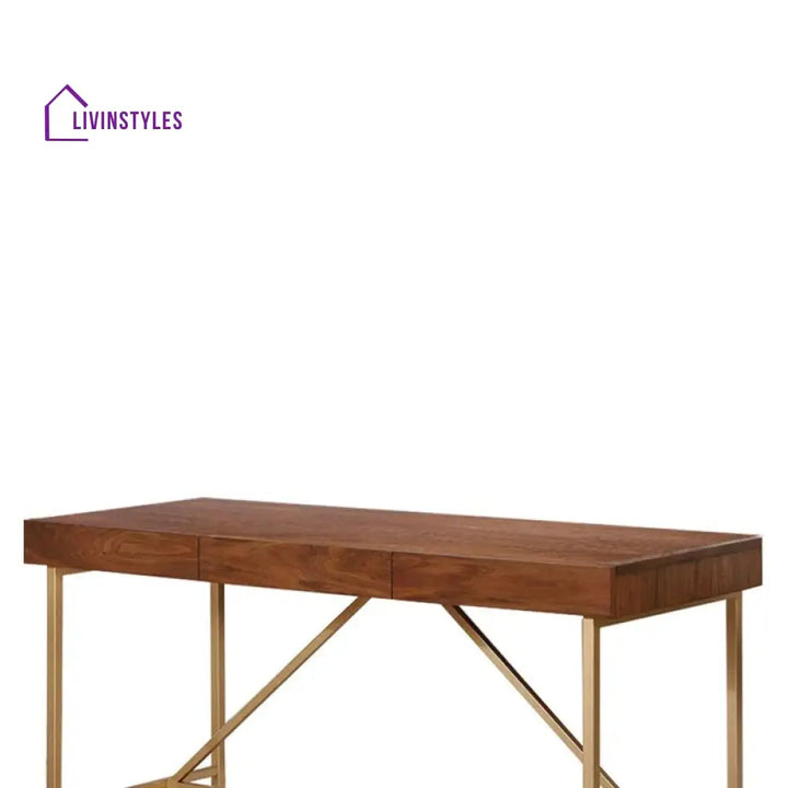 Konstantin Solid Wood Study Table for Students